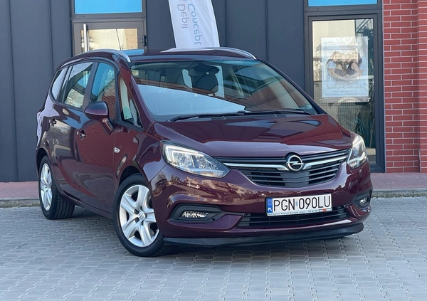 Opel Zafira cena 56690 przebieg: 148000, rok produkcji 2018 z Gniezno małe 121